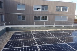 Guyancourt : une résidence étudiante bénéficie d’une nouvelle unité ERS de récupération de chaleur des eaux usées associée à une installation solaire