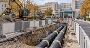 Caen déploie son réseau de chauffage urbain autour d’un site hospitalier