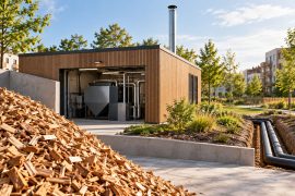 La Chapelle-sur-Erdre construit une chaufferie biomasse locale