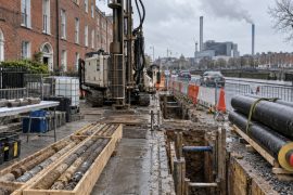 Dublin prépare le sous-sol de son futur réseau de chaleur